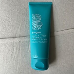 Briogeo Style + Treat Yuzu + Plum Oil Air Dry Hair Styling Cream Brand New Full